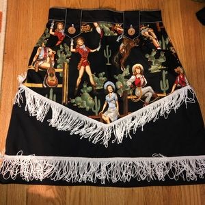 Loretta Western swing skirt